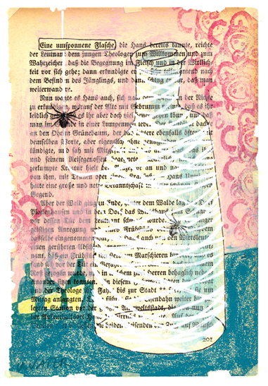 2020 Eine umsponnene Flasche