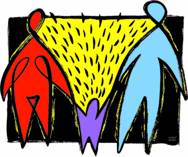 858 Familienbild für W.