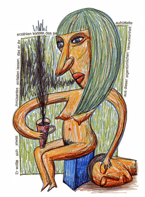 1216 Eigentümliche Versunkenheit