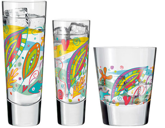 Long-, Short-, Harddrinkgläser