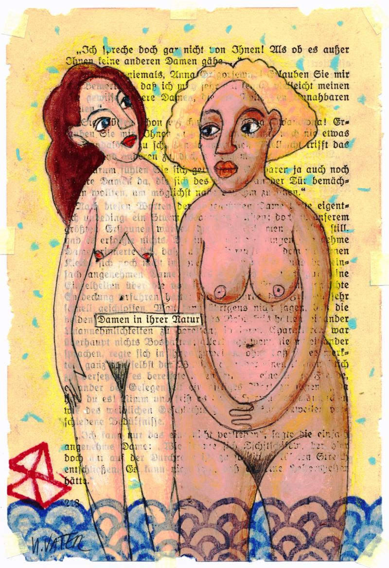 2729 Damen in ihrer Natur