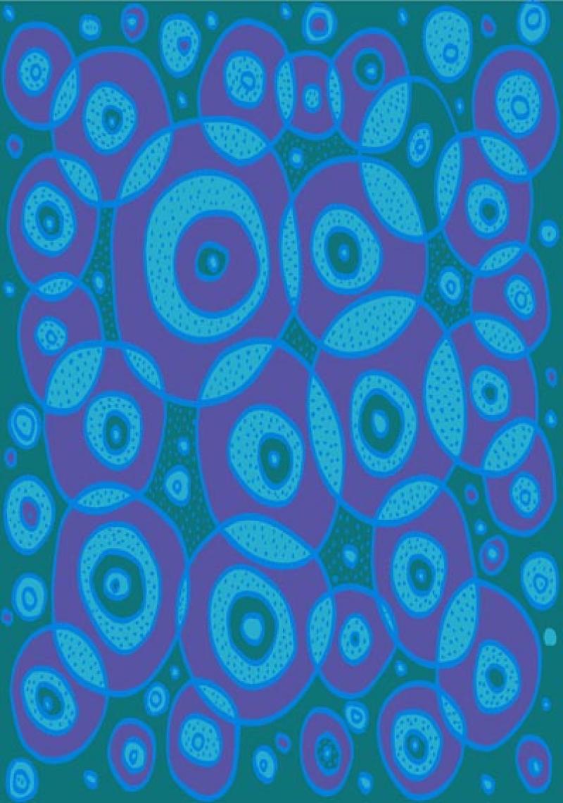 Teppichdekor "Bubbles"